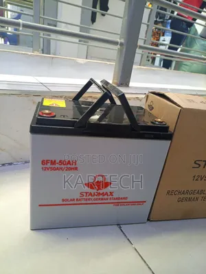 Starmax 50AH No Maintenance Dry Cell Solar Battery