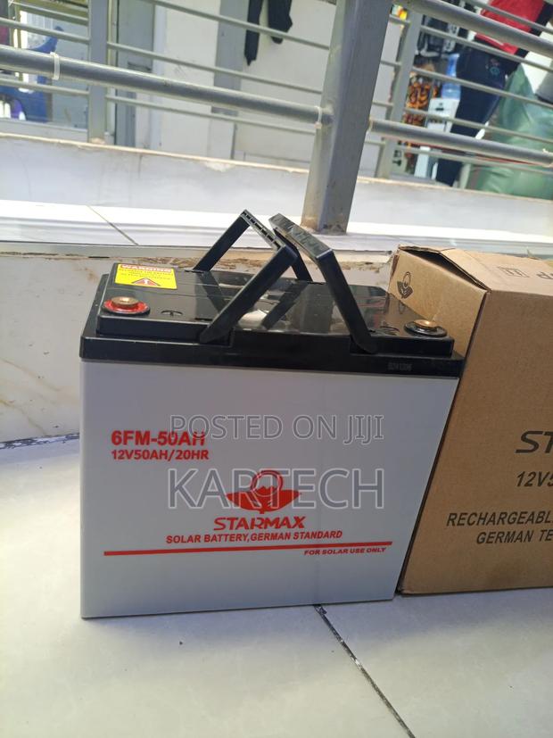 Starmax 50AH No Maintenance Dry Cell Solar Battery