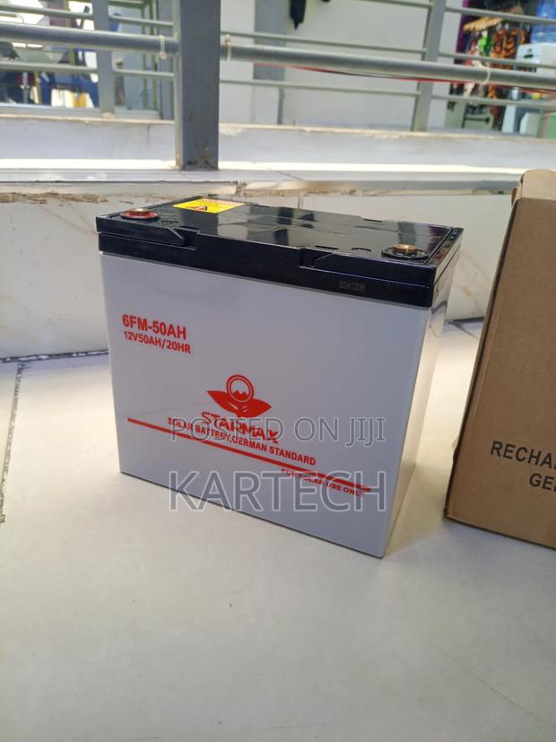 Starmax 50AH Solar Battery - main view