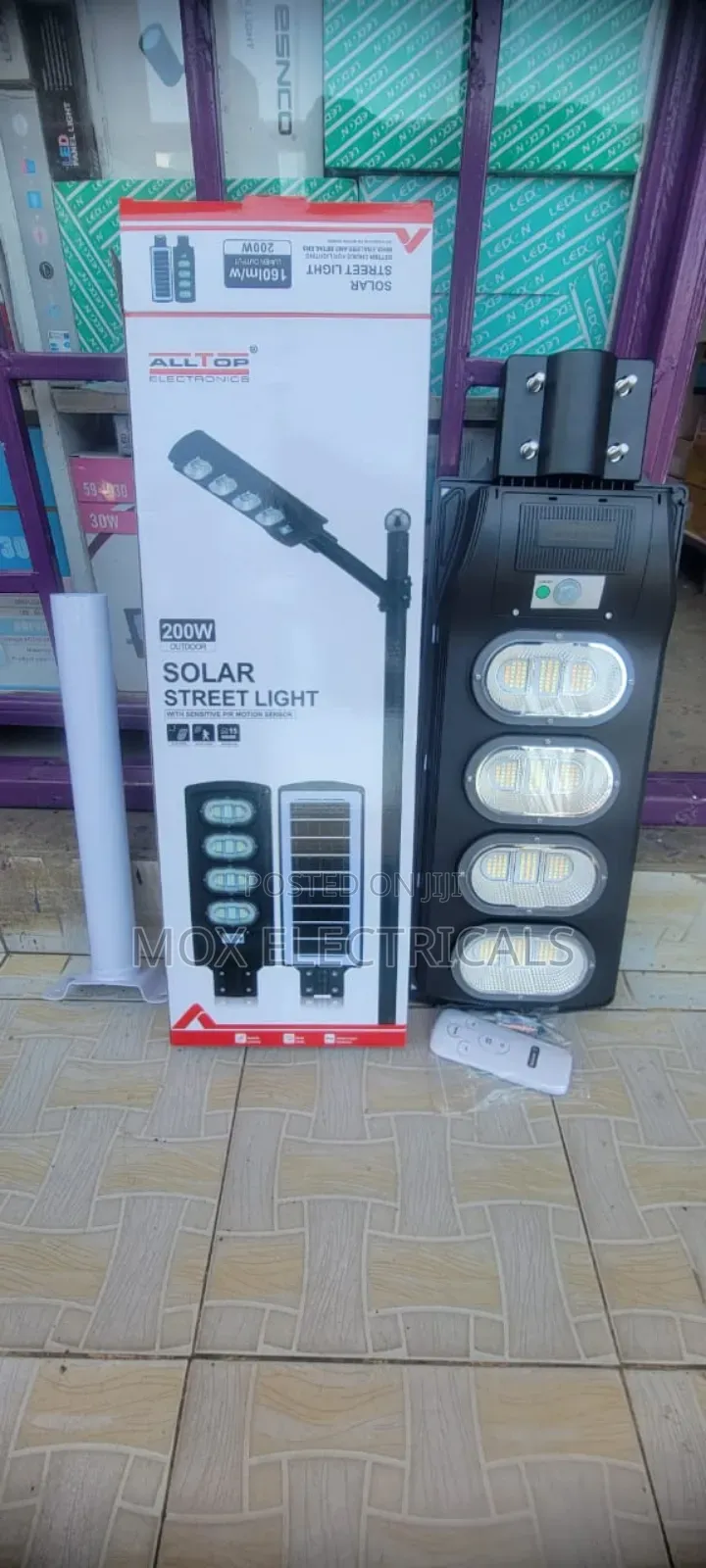 200w Solar Streetlight Alltop