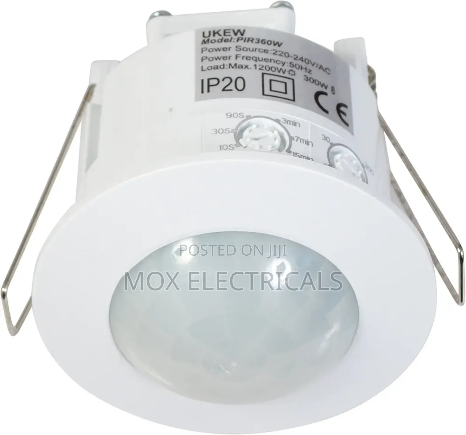 360 Degrees Recessed Motion Sensor