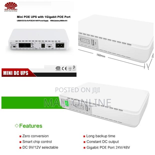 Mini UPS Battery Backup - main view