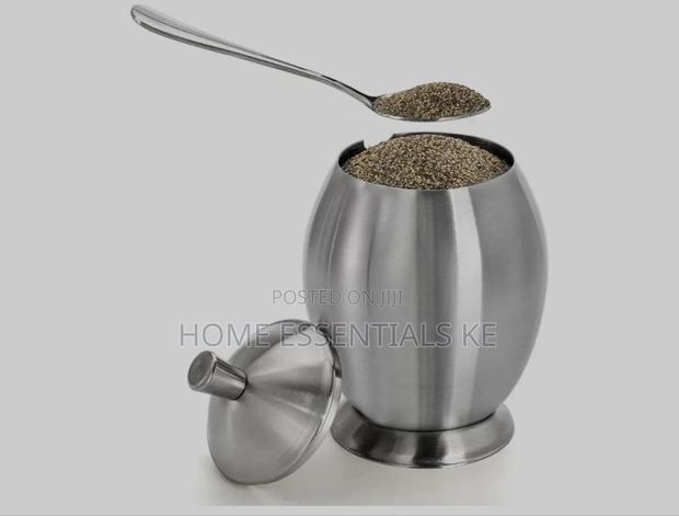 Egg Shaped Kitchen Spice Seasoning Dish/ Dining Sugar Dish