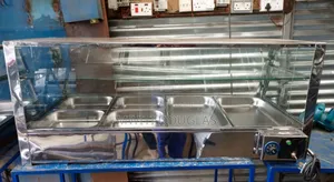 Large Size Double Phase Food Warmer Display for Snacks