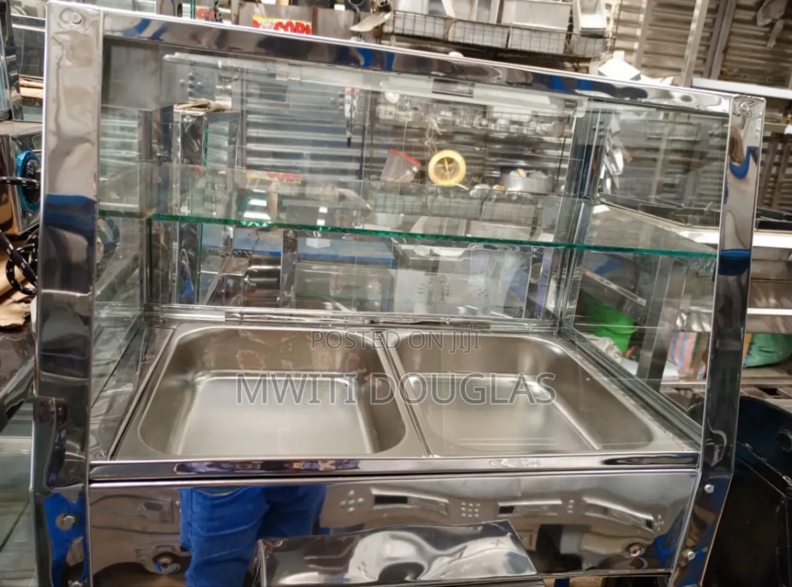 Electric Chips Warmer Display