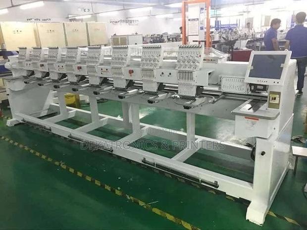 8 Head Embroidery Machine - main view