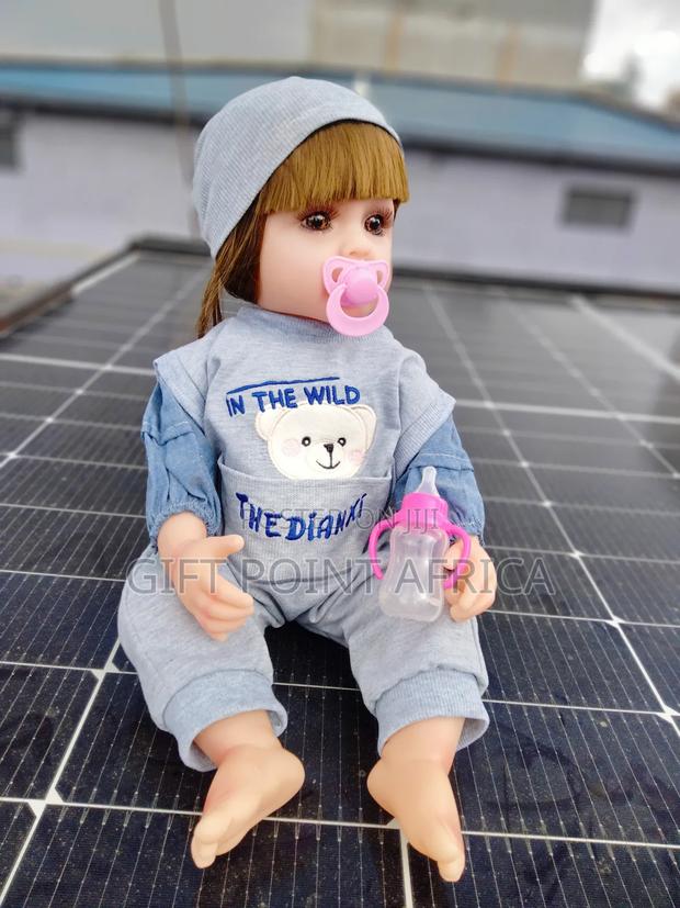 Big White Doll for Kids