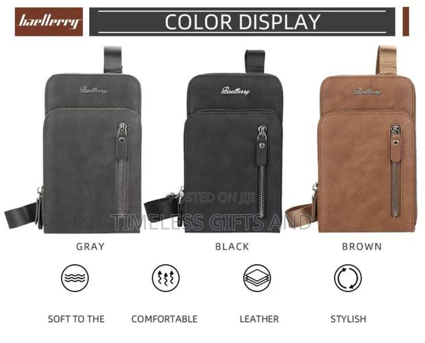 Baellerry Men Crossbody Leather Stylish Bag