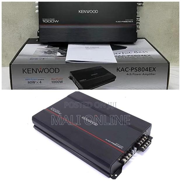 4-Channel Kenwood Amplifier