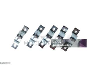 20mm Saddle Open Clips 20pc - main view