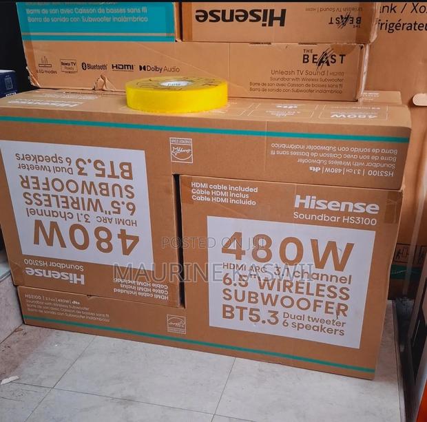 Hisense Sound Bar Wireless 480 W - main view