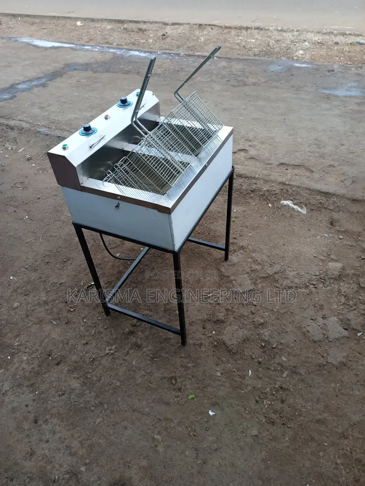 Double Juakali Deep Fryer