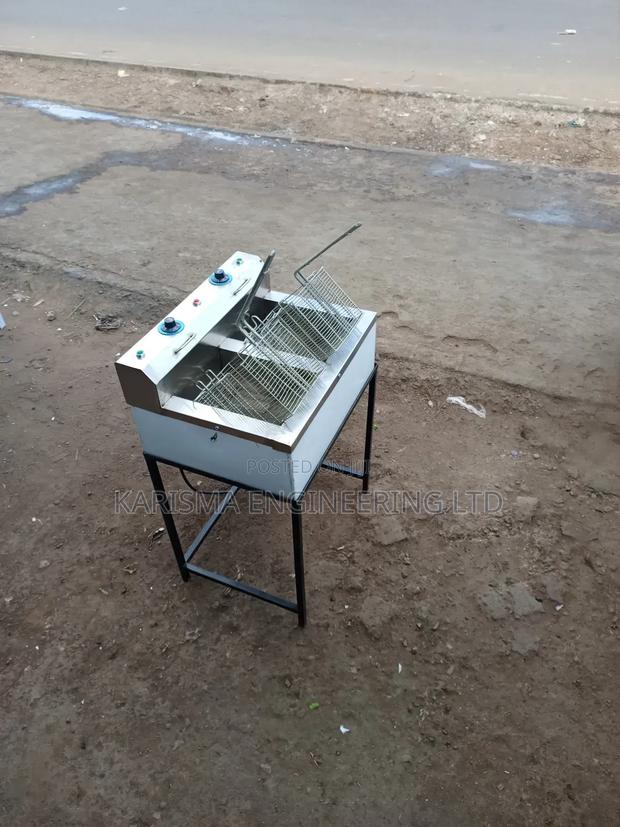 Stainless Steel Double Deep Fryer - thumbnail 2