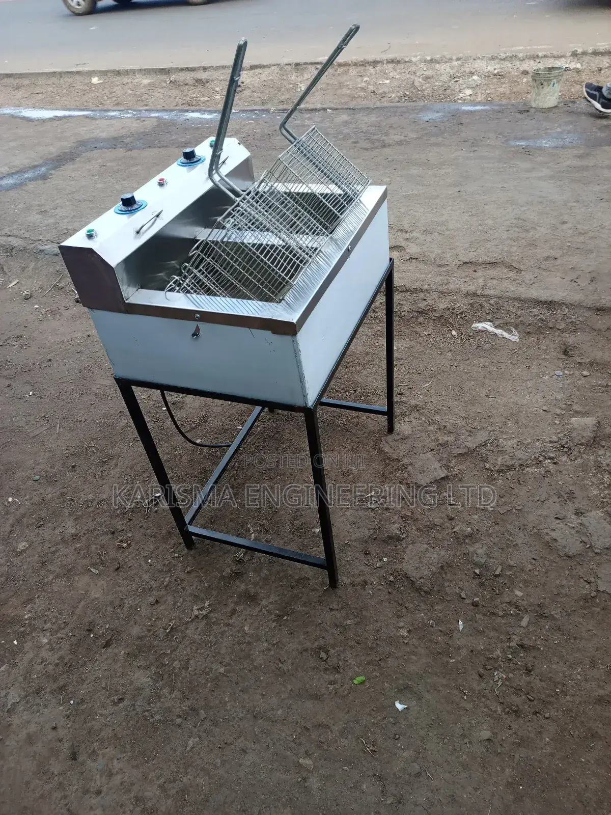 Customized Juakali Deep Fryer. Electric