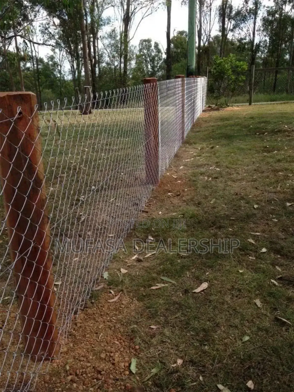 Danger Chainlink Fence