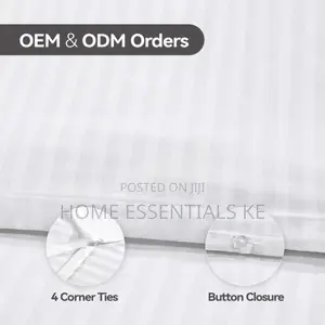 White Striped Duvet Cover
1 Bedsheets 4pillow Cases