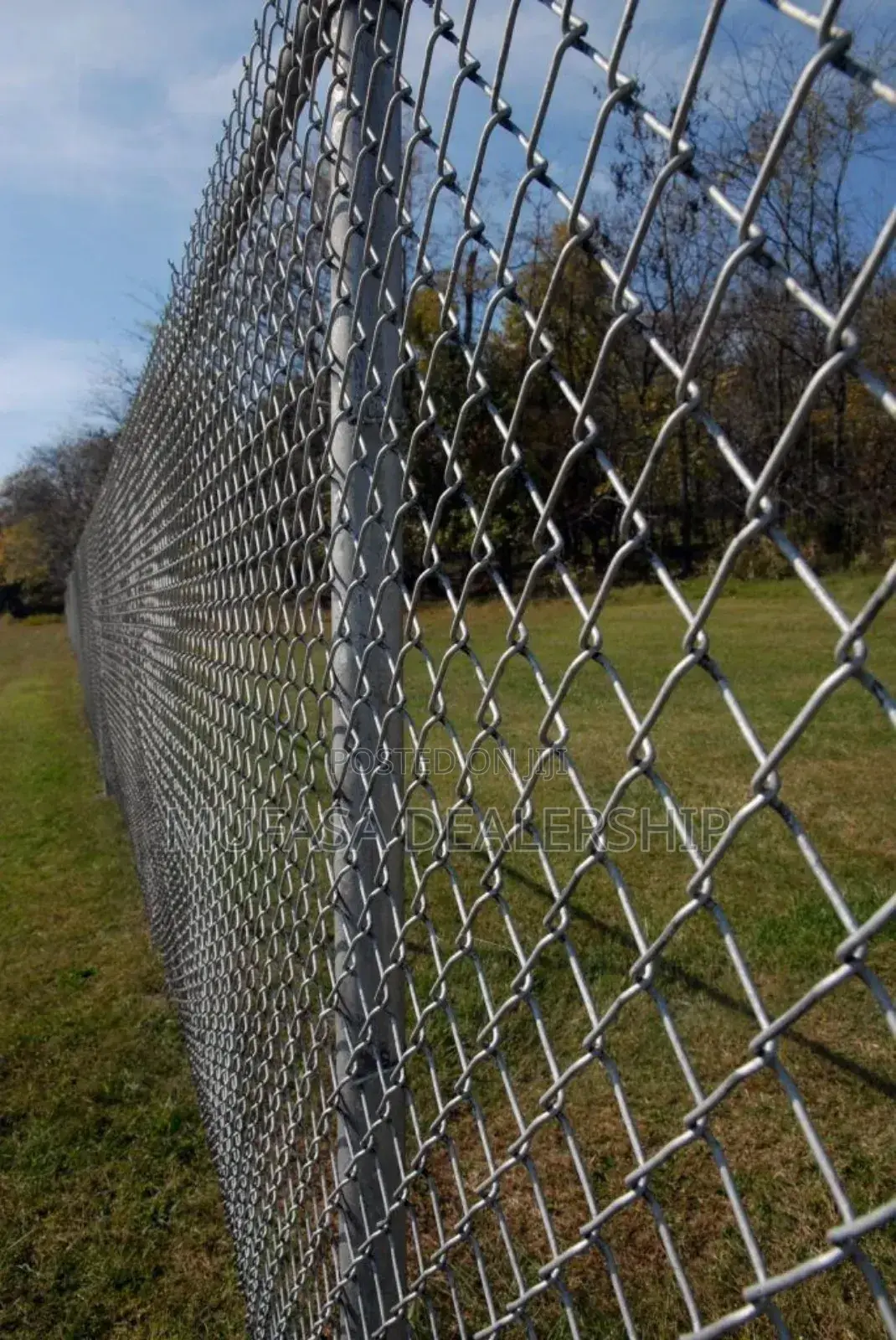 100% Steel Chainlink Fence
