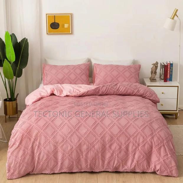 6*7 Tufted Duvet Cover-1 Quited Cover+ 2pillow Cases - thumbnail 4