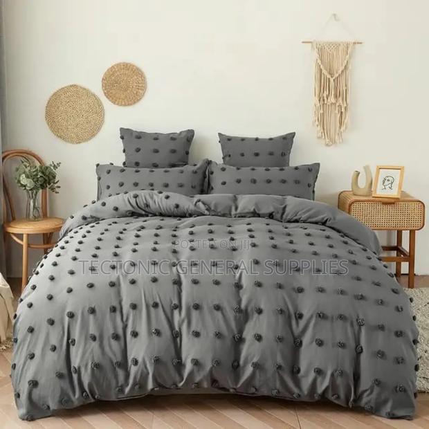 6*7 Tufted Duvet Cover-1 Quited Cover+ 2pillow Cases - thumbnail 11