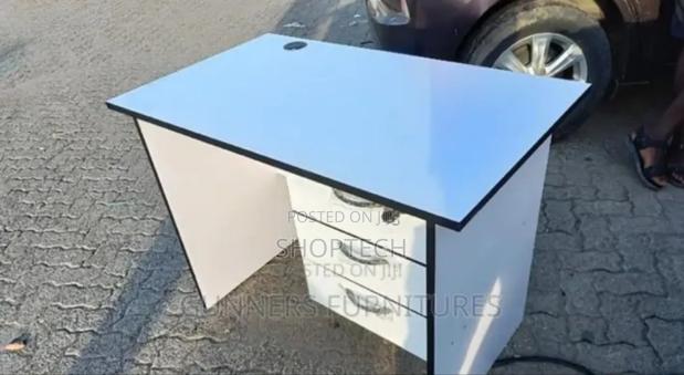 White Office Desk Office Desk - main view