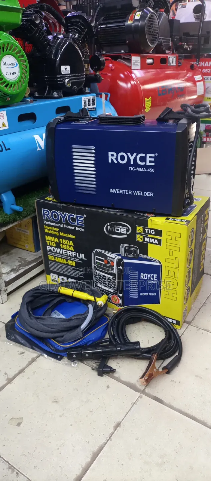 Royce Tig Welding Machine/,450ah Heavy Duty