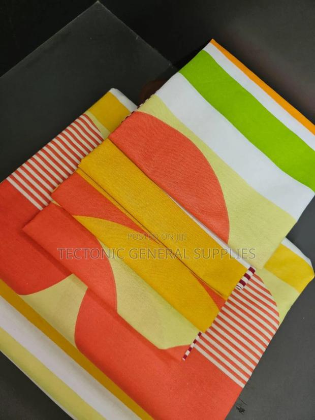 6x7 Print Bedsheets 4 PCS Pillow Cases 2pcs Bedsheet - thumbnail 3