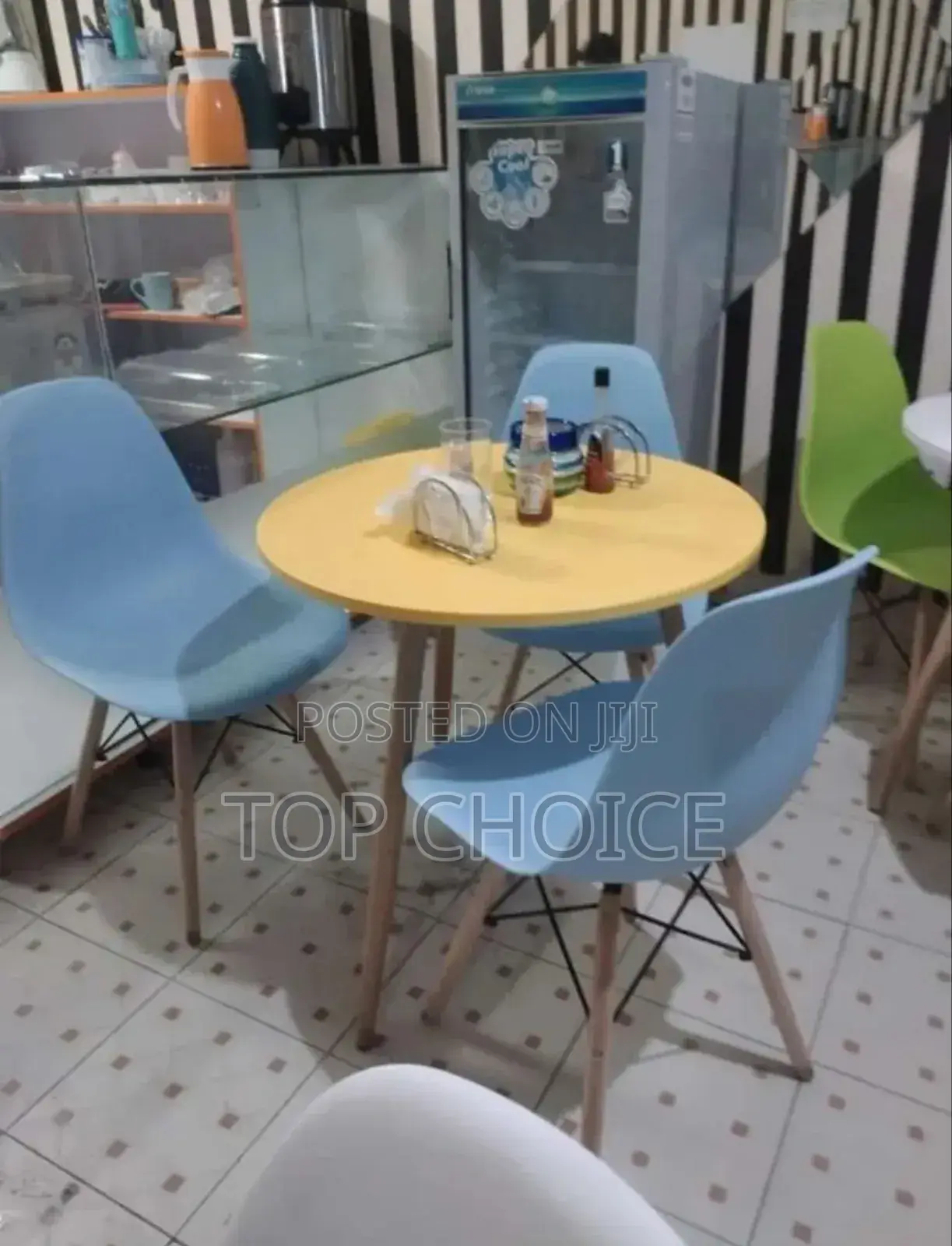 Aemes Outdoor Table and Chairs. 3 Chairs