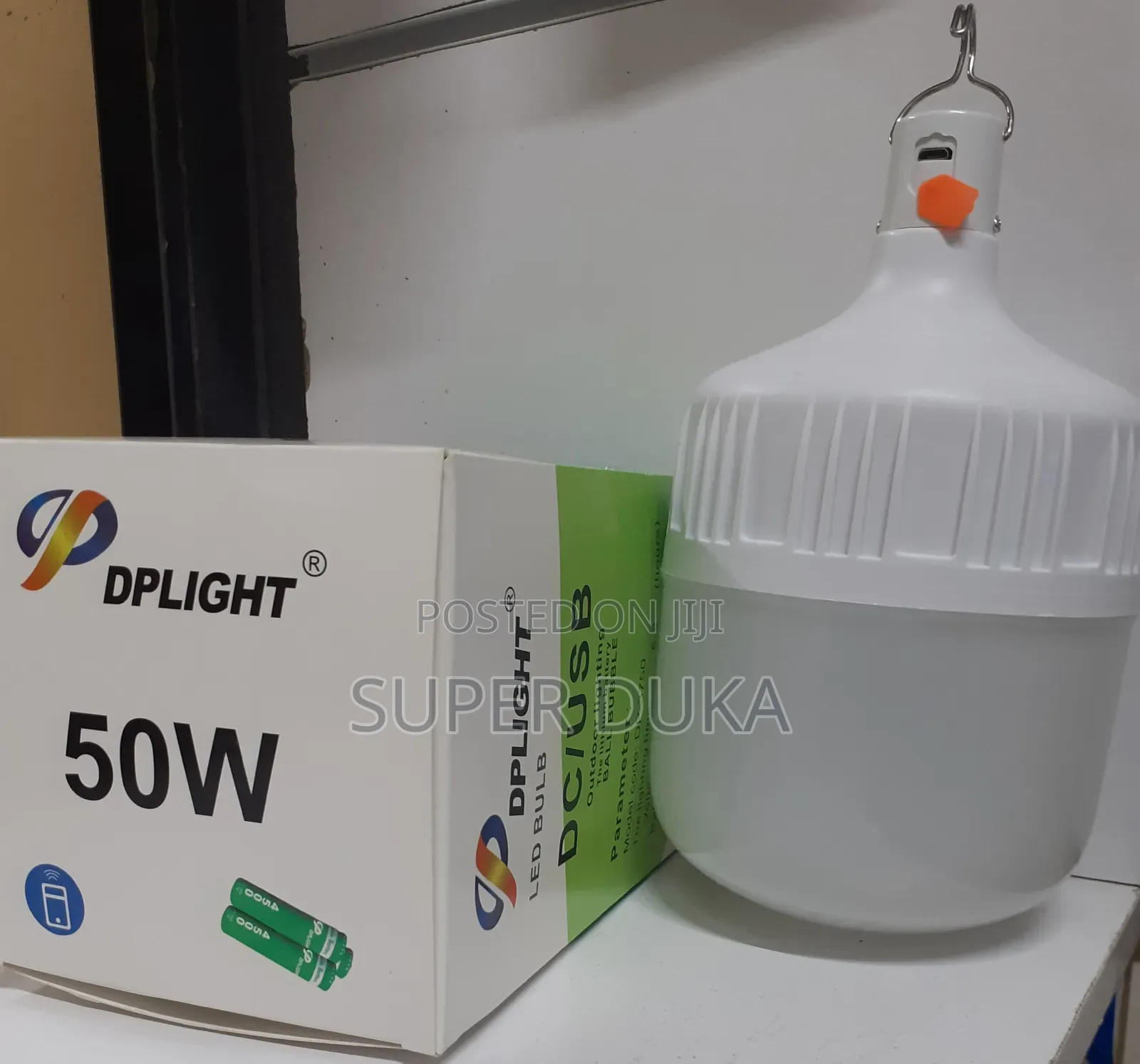 Dplight 50w Led Rechargeable Bulb.