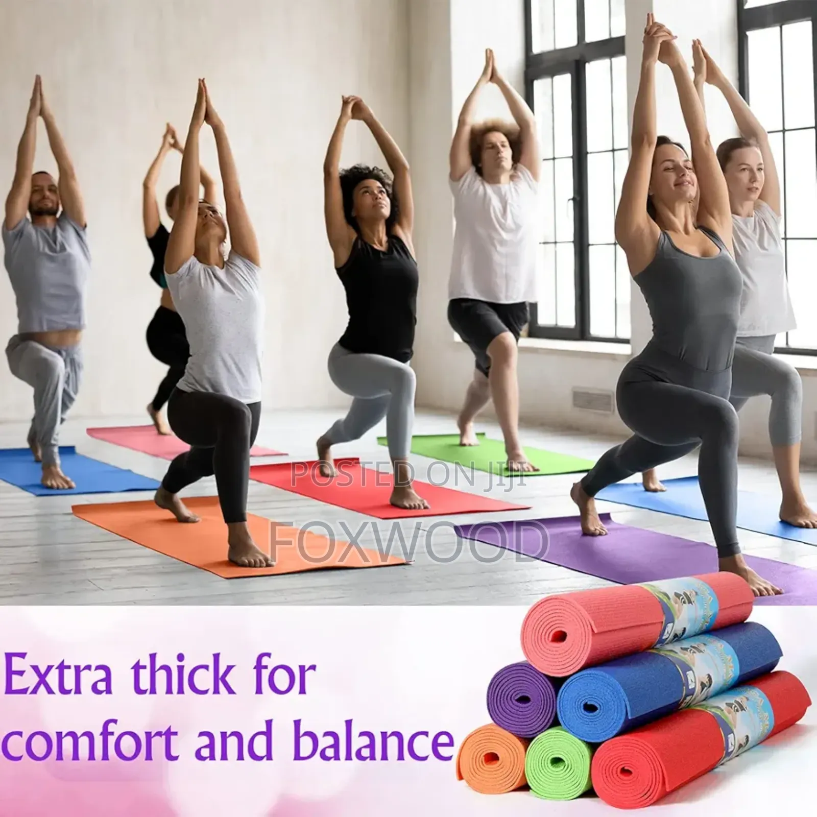Quality Exercise Yoga Mats 
6mm