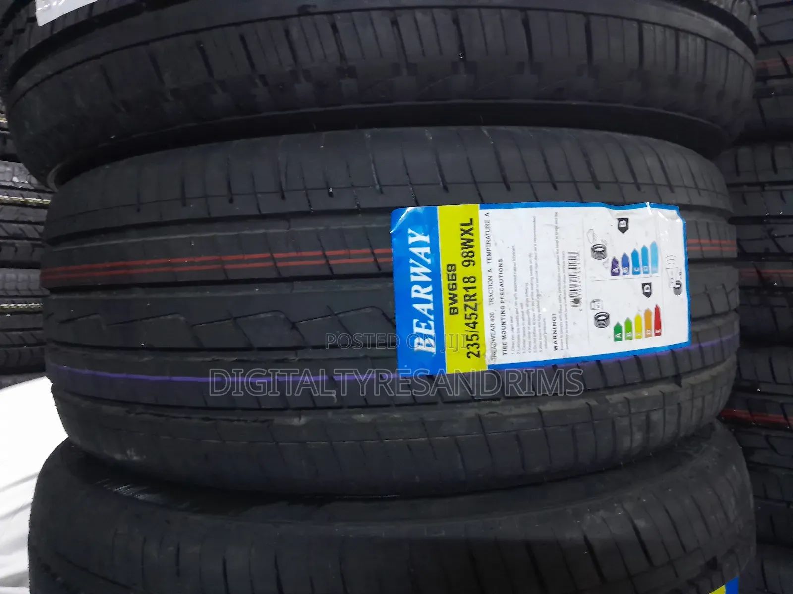 235/45r18 Bearway Tyres Brand New