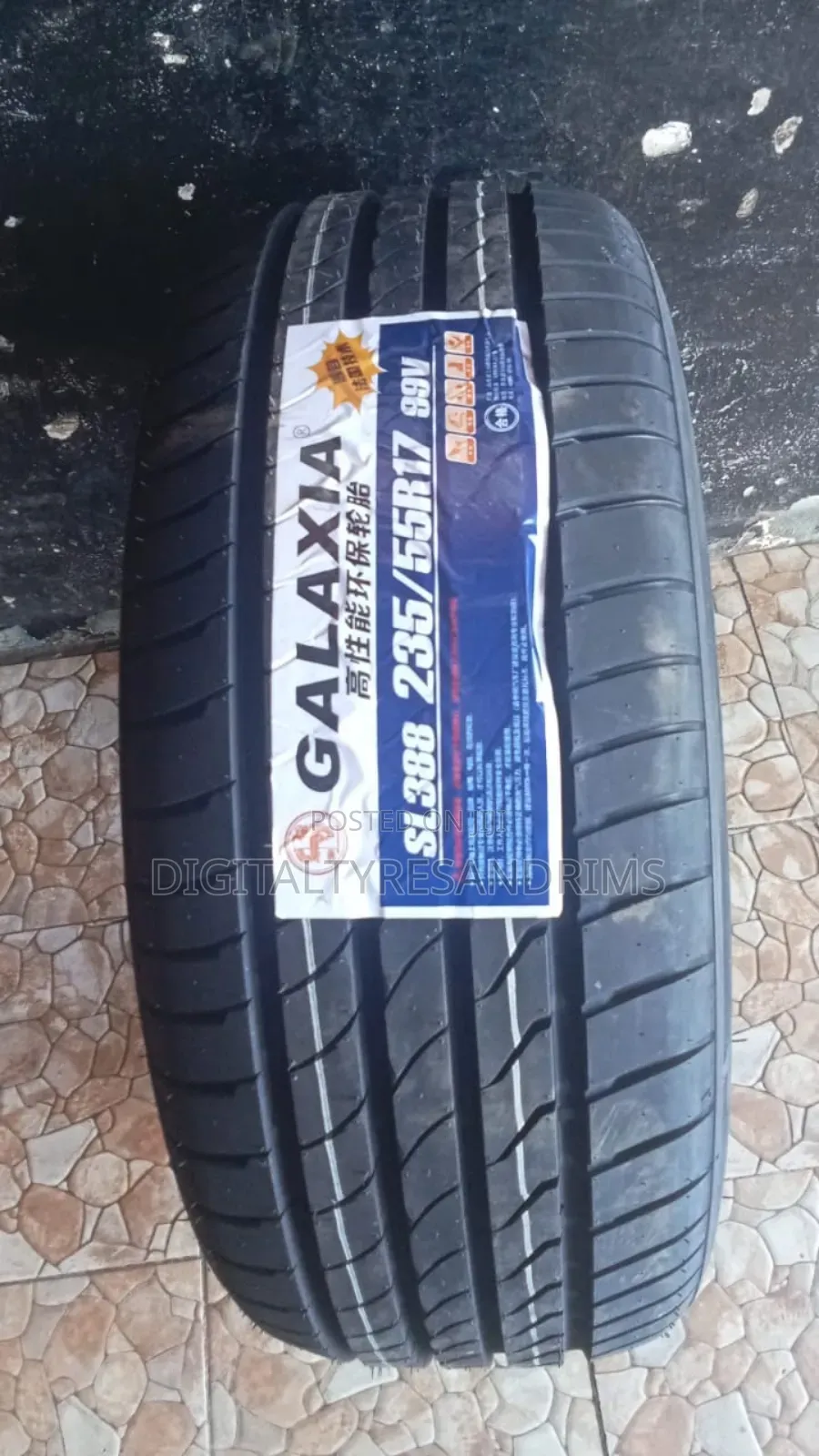 235/55r17 Galaxia Tyres Brand New