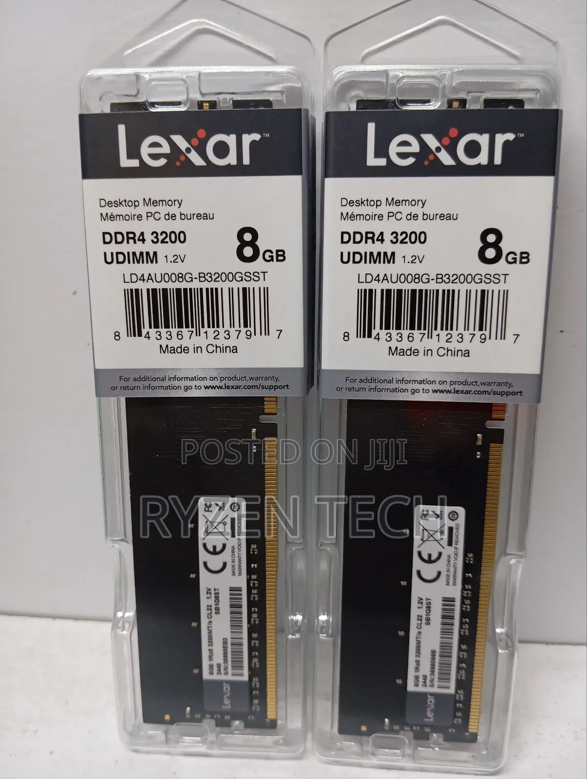 Lexar Desktop Ram 8gb Ddr4-3200mhz