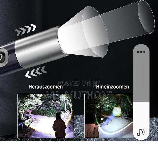 Zoom Light Led Bright Torch - thumbnail 3