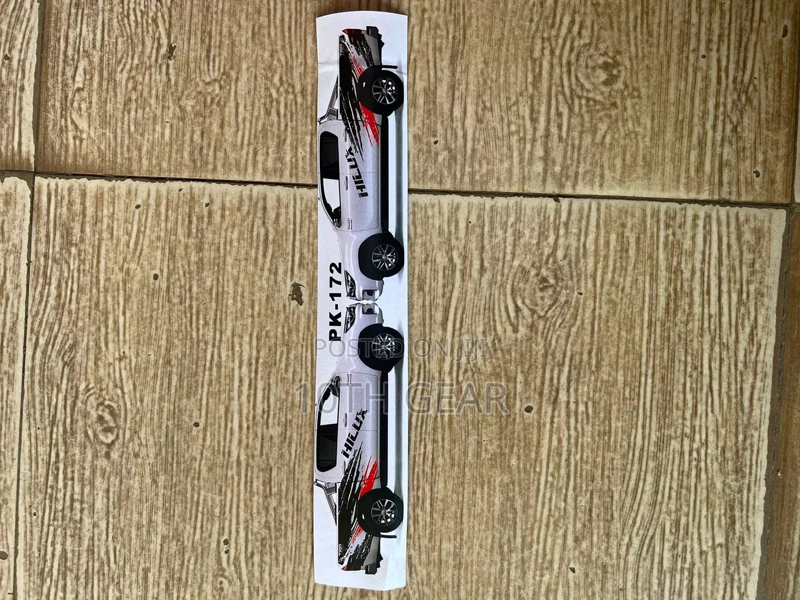 Hilux Rugged Design Body Sticker Original