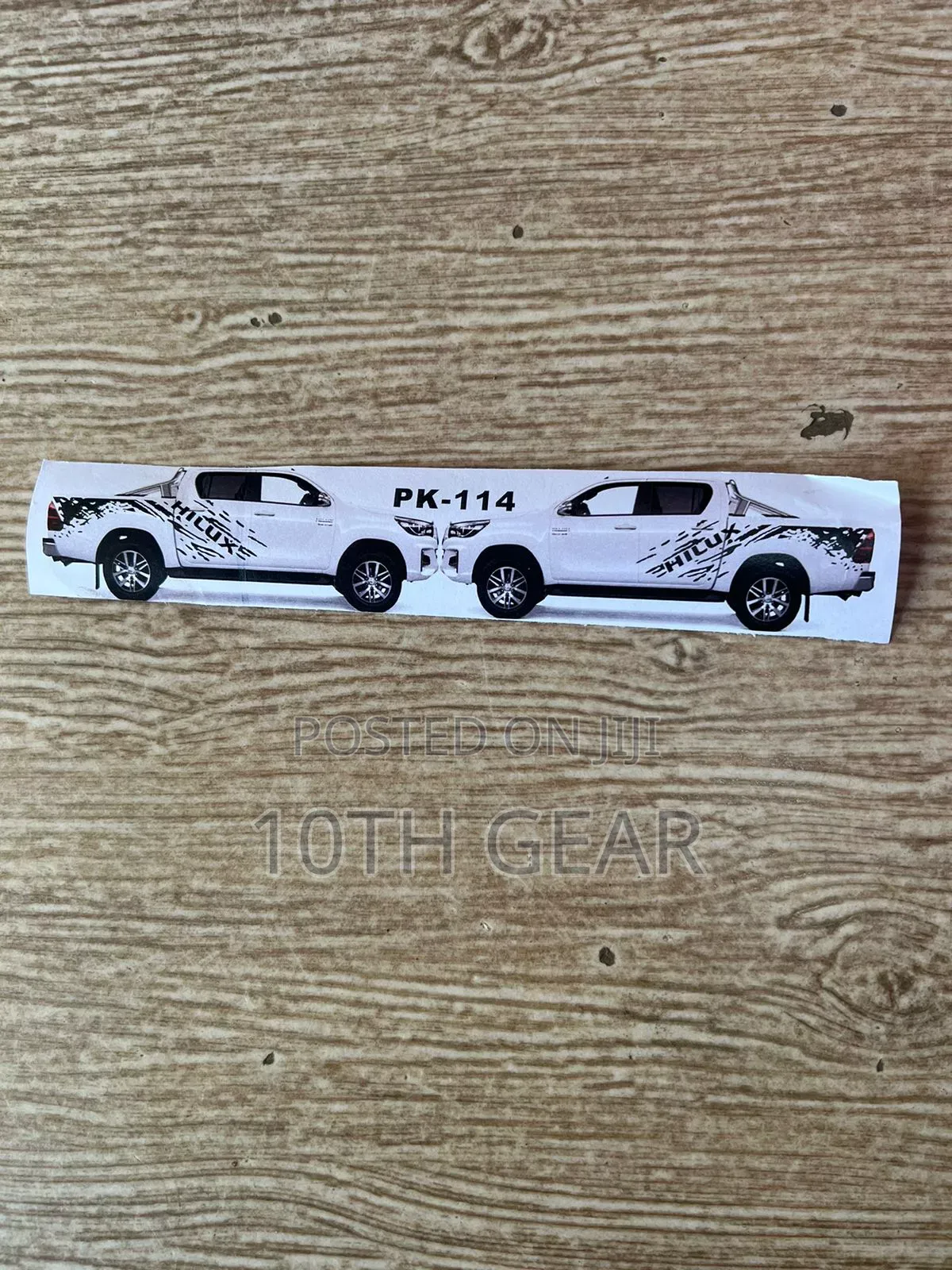 Hilux 3D Body Sticker Brand New Modern Design