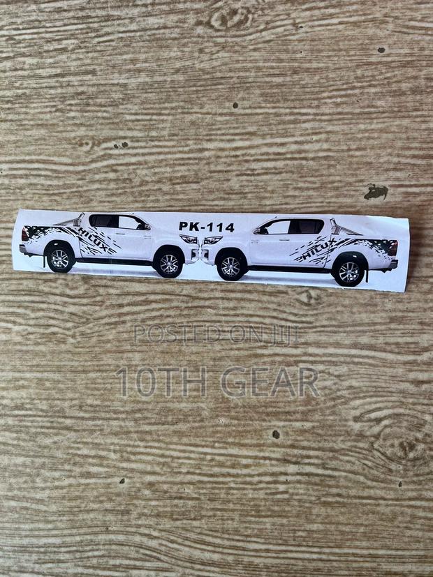 Hilux 3D Body Sticker Brand New Modern Design