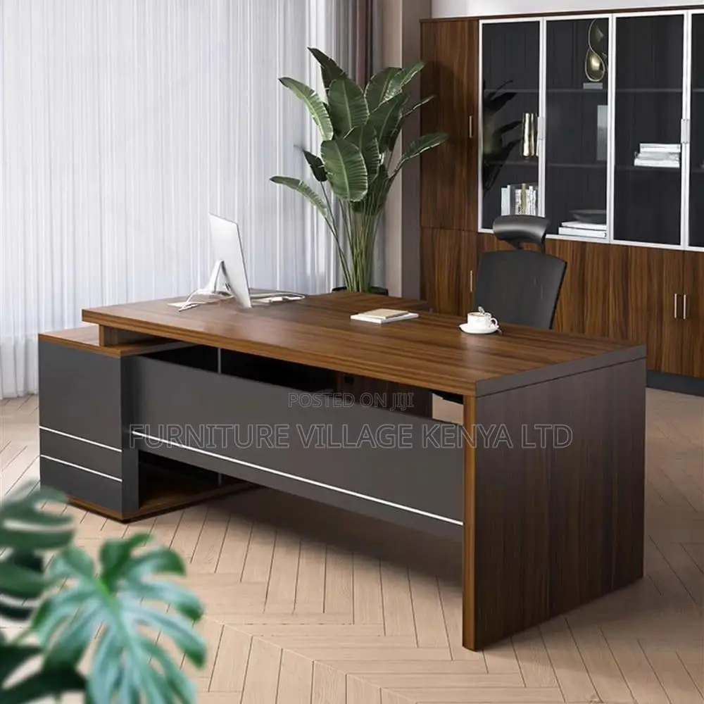 Executive Desks; 1.6 Meters L-Shaped Office Table