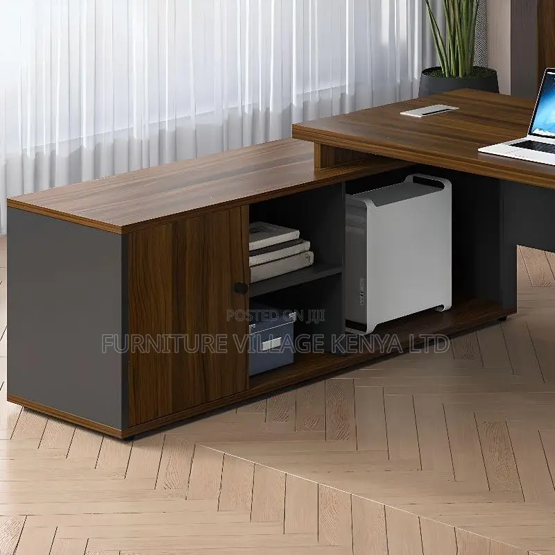 Executive Desks; 1.6 Meters L-Shaped Office Table