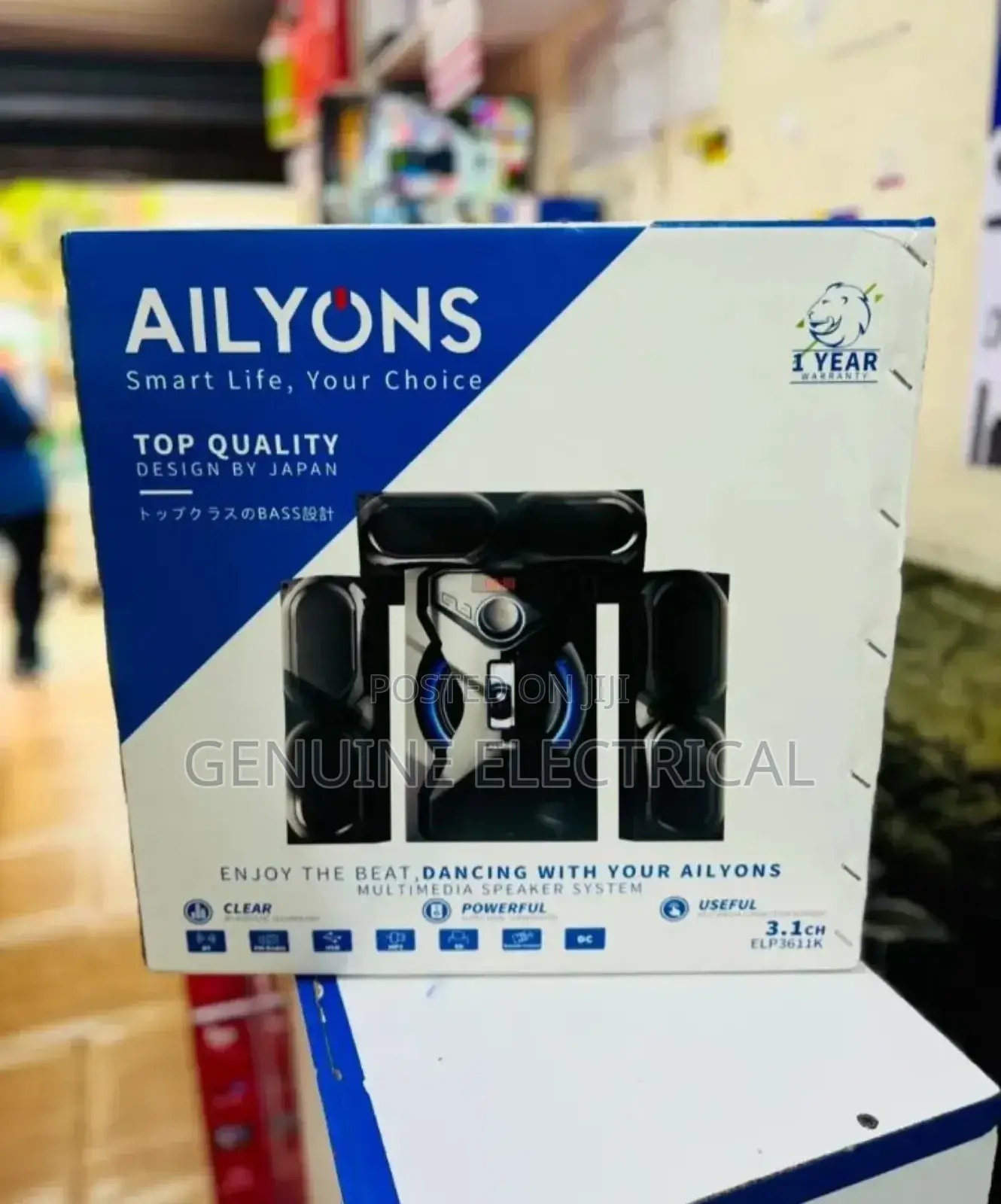 Ailyons 3.1 Subwoofer Home Theater Multimedia