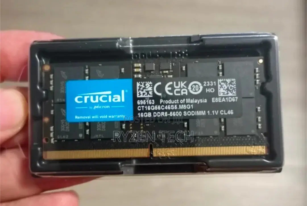 Crucial Laptop Ram Ddr5 16gb 5600