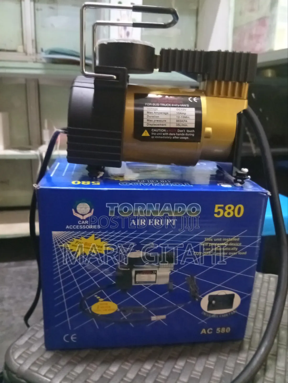 Single Cylinder Car Inflator/ Air Compressor