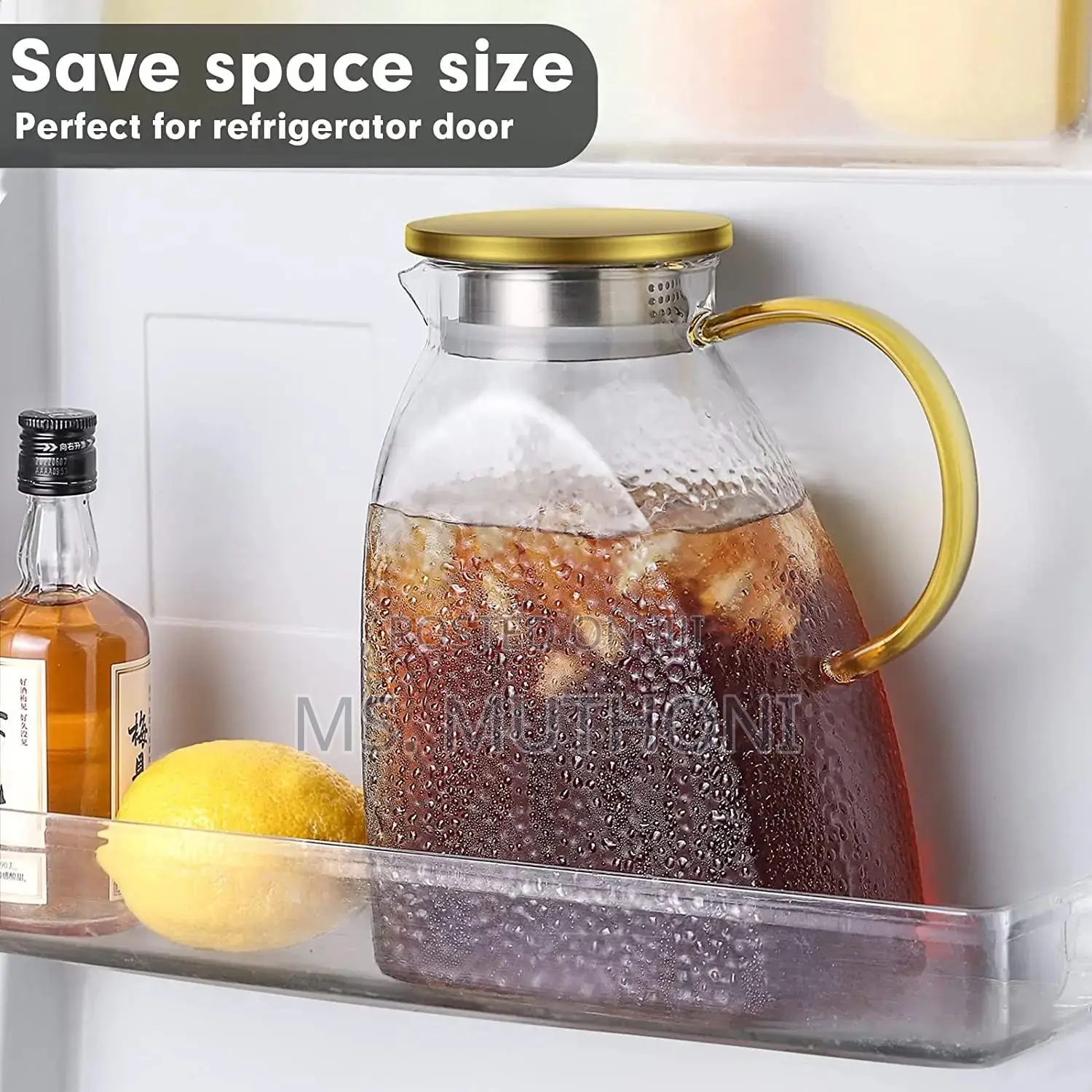 Nordic Luxury Borosilicate Pot/Kettle Stainless Steel Lid