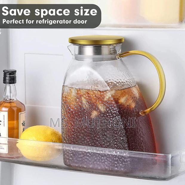 Nordic Luxury Borosilicate Pot/Kettle Stainless Steel Lid