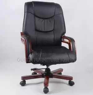 Office Chairs: Executive Modern Senate Leather Office Chair