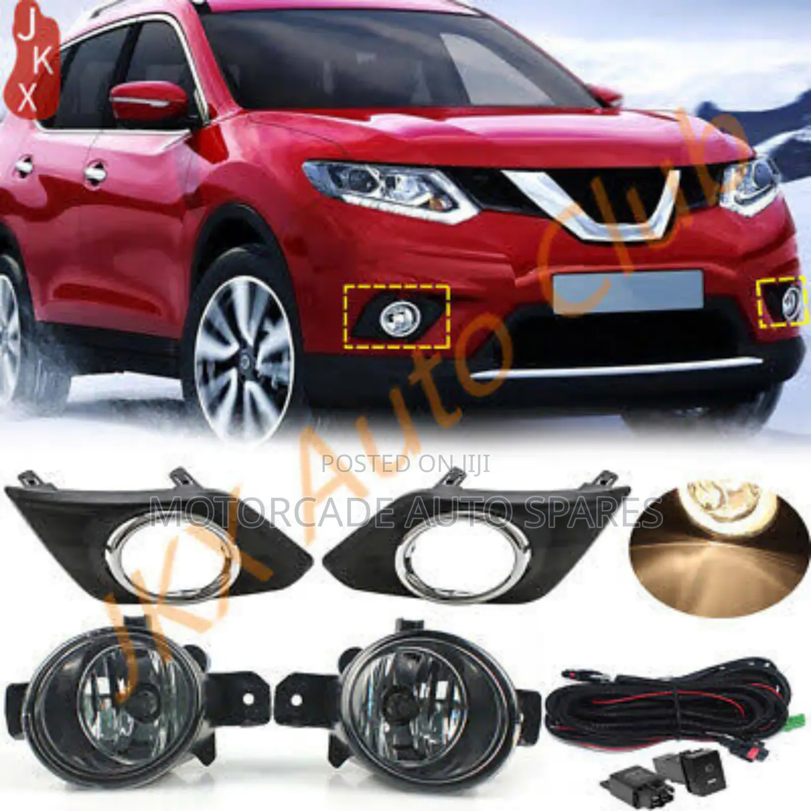 Nissan Xtrail T32 14_16 Fog Lights Set