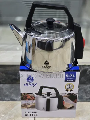 Kettle, Nunix Electric Kettle 5.7L, Stainless Steel