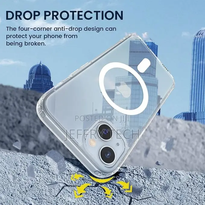 Phone Case for Clear Magsafe Case for iPhone 14 Soft TPU