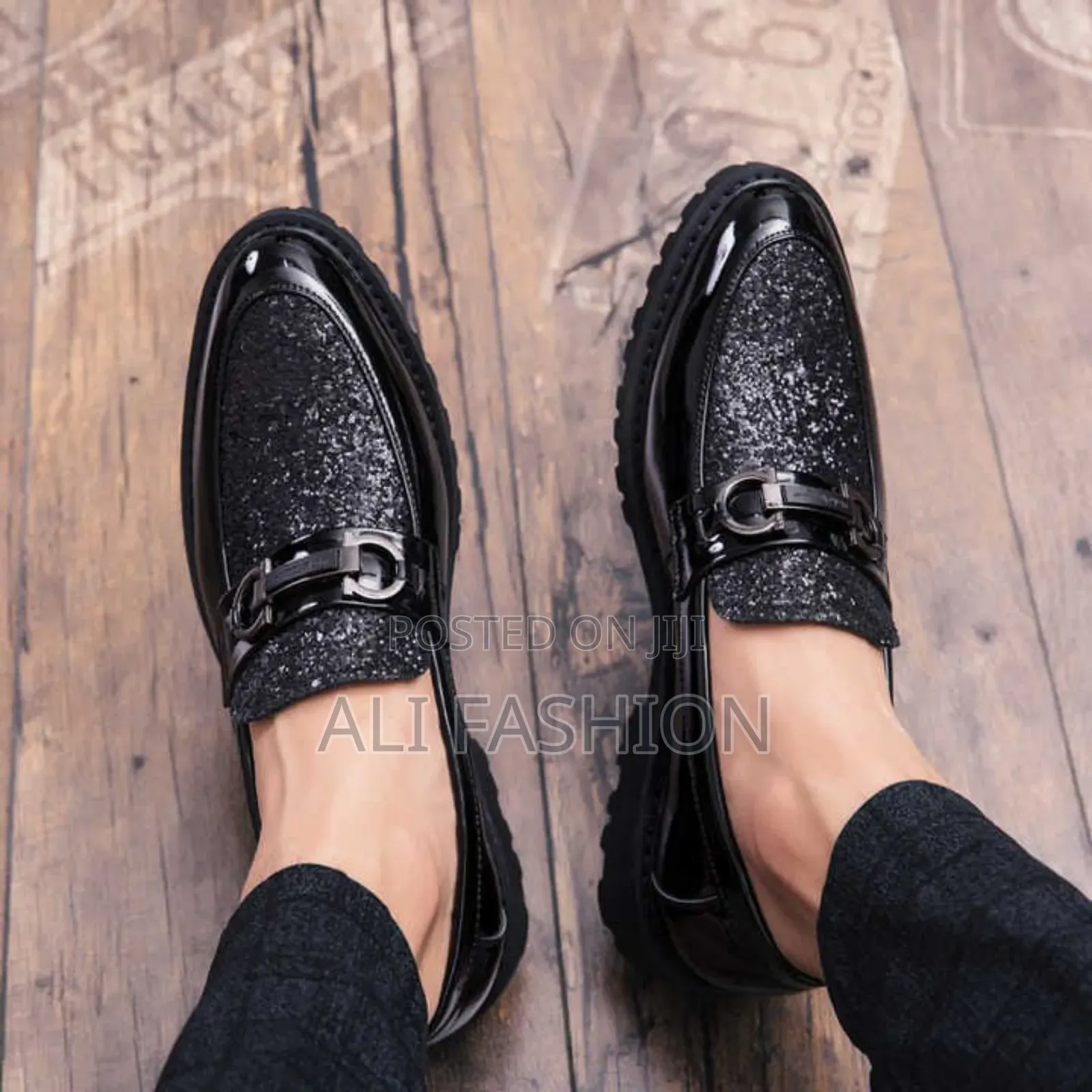 Glitter Casual Shoes for Men