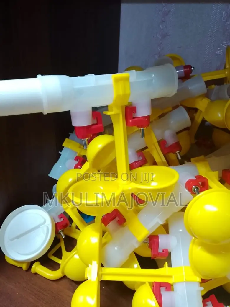 Double Cup Automatic Nipple Drinker for 3/4 Pipe