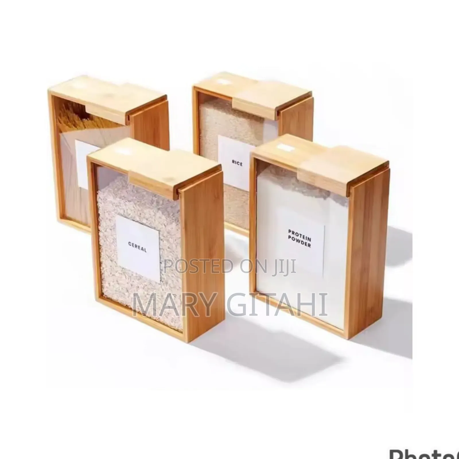 3L Transparent Cereals Storage Container